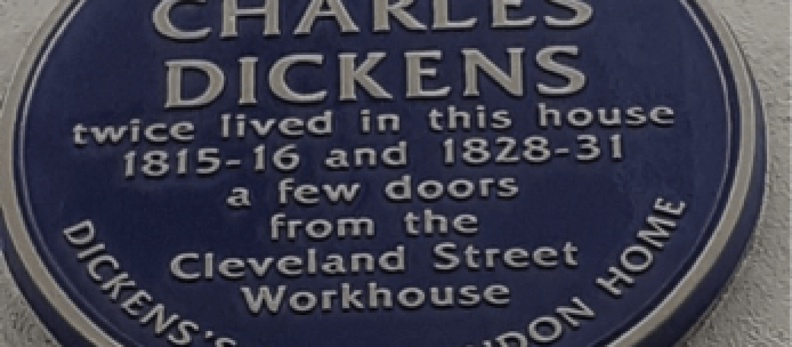 picture of Dickens Plaque by Richard Cohen